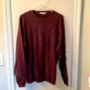 Geoffrey Beene size M  Merlot color Sweater NWT